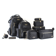 Load image into Gallery viewer, Black &amp; Gold Pack Like a Boss Packing Cubes
