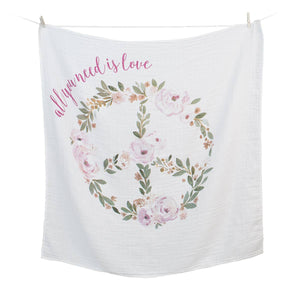 Baby's 1st Year Swaddle & Milestone Cards - Love