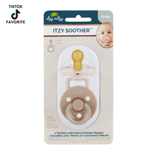 Load image into Gallery viewer, Detailed Itzy Soother™ Natural Rubber Paci Sets