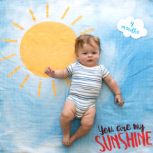 Load image into Gallery viewer, Baby&#39;s 1st Year Swaddle &amp; Milestone Cards - Sunshine