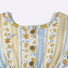 Load image into Gallery viewer, Yellow Daisy Girls Romper