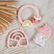 Load image into Gallery viewer, Highland Silicone Teether Rattles