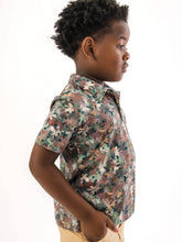 Load image into Gallery viewer, Boys Classic Camo Knit Short Sleeve Performance Polo
