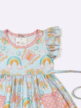 Load image into Gallery viewer, Summer Sky Girls Dress