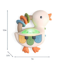 Load image into Gallery viewer, *NEW* Bitzy Tunes™ Goose - Light-up Interactive Piano Toy