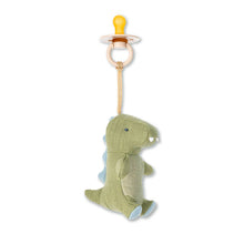 Load image into Gallery viewer, Bitzy Pal Natural Rubber Pacifier &amp; Plush