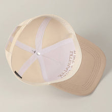 Load image into Gallery viewer, Literally Just A Girl Embroidery Two Tone Trucker Hat