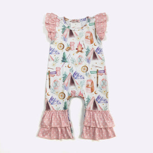 Camping Baby Romper
