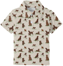 Load image into Gallery viewer, Chocolate Lab Dogs - SS Polo Shirt