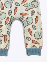 Load image into Gallery viewer, Bunny Blue Romper Easter
