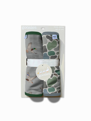 Mallard Ducks & Camo - Burp Cloth Sets