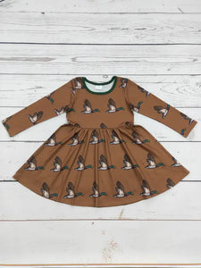 Duck Print Dress