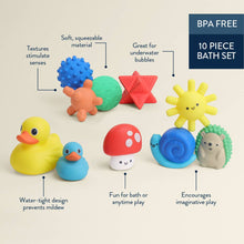 Load image into Gallery viewer, Itzy Splash Gift Set™ Soft Bath + Water Toys