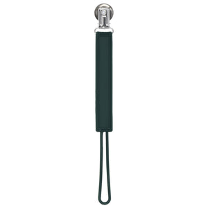 Classic Hunter Green All Silicone Modern Pacifier Clip