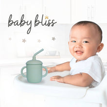 Load image into Gallery viewer, Sippy Cup with Straw, Spill-Proof &amp; Anti-Stain - Sage