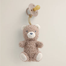 Load image into Gallery viewer, Bitzy Pal Natural Rubber Pacifier &amp; Plush