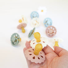 Load image into Gallery viewer, Natural Latex Pacifiers - Size(0-6M) Sage &amp; Dusty Blue