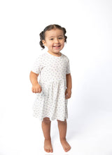 Load image into Gallery viewer, Lilac Buds Tiny Floral SS Pocket Dress