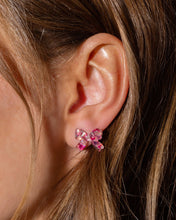 Load image into Gallery viewer, Confetti Bow Stud Earrings