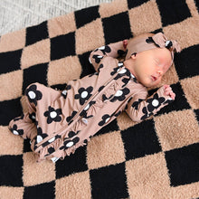 Load image into Gallery viewer, Coco RUFFLE ZIP Bamboo One Piece Flowers Baby Clothing