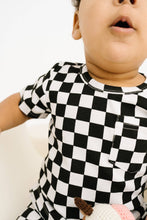 Load image into Gallery viewer, Black Checkered Pocket Set