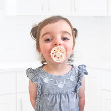 Load image into Gallery viewer, Natural Latex Pacifiers - Size(0-6M) Sage &amp; Dusty Blue
