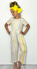 Load image into Gallery viewer, Yellow Daisy Girls Romper