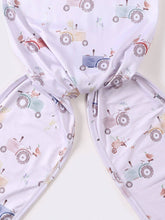 Load image into Gallery viewer, Tractor Quack Baby Knotted Gown