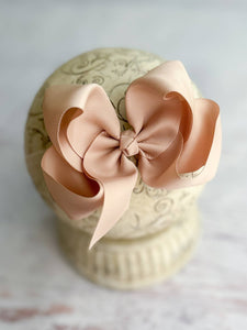 Oversize Bow Satin Headband