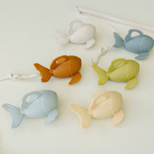 Load image into Gallery viewer, Silicone and Wood Fishing Play Set