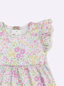 Bubblegum Floret Girls Dress