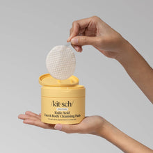 Load image into Gallery viewer, Kojic Acid Face &amp; Body Cleansing Pads