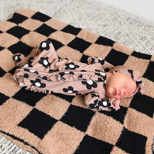 Load image into Gallery viewer, Coco RUFFLE ZIP Bamboo One Piece Flowers Baby Clothing