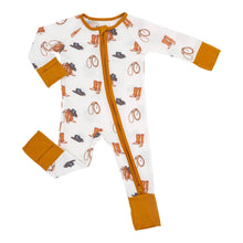 Load image into Gallery viewer, Life Is Better In Boots  Baby Bamboo Pajamas, 2-Way Zipper