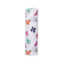 Load image into Gallery viewer, Classic Muslin Swaddle - Butterflies
