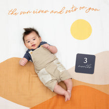 Load image into Gallery viewer, Baby&#39;s 1st Year Swaddle &amp; Milestone Cards - Sunrise