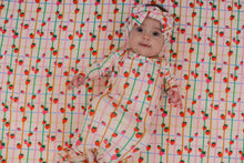 Load image into Gallery viewer, Knotted Infant Gown - Berry Patch