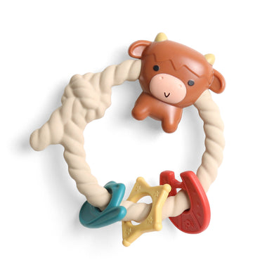 Highland Silicone Teether Rattles