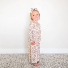 Load image into Gallery viewer, Amari Leopard WIDE LEG ROMPER Bamboo Kids Clothing Outfit