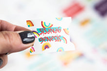 Load image into Gallery viewer, Rainbow Bible Tabs Stickers