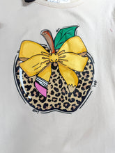 Load image into Gallery viewer, Pencil Bow &amp; Animal Print Shorts Set