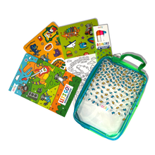 Load image into Gallery viewer, Let&#39;s Go!: Activity &amp; Coloring Kit - Robo Dinos