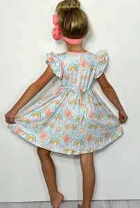 Summer Sky Girls Dress