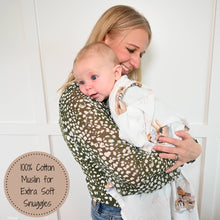 Load image into Gallery viewer, Noah&#39;s Ark Baby Swaddle Blanket