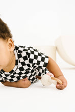 Load image into Gallery viewer, Black Checkered Pocket Set