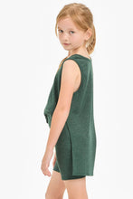 Load image into Gallery viewer, Waffle Knit Sleeveless Top and Biker Shorts Set