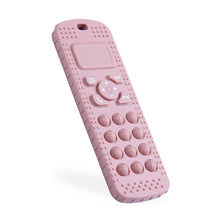 Load image into Gallery viewer, Sensory Popper Teether Phone - Dusty Pink