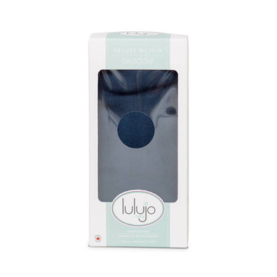 Deluxe Bamboo Swaddle - Navy