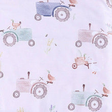 Load image into Gallery viewer, Tractor Quack Baby Knotted Gown