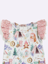 Load image into Gallery viewer, Camping Baby Romper